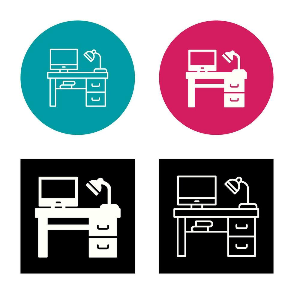 bureau vector pictogram