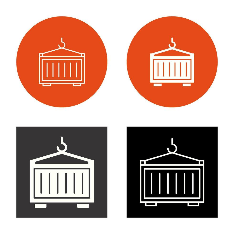 container vector pictogram