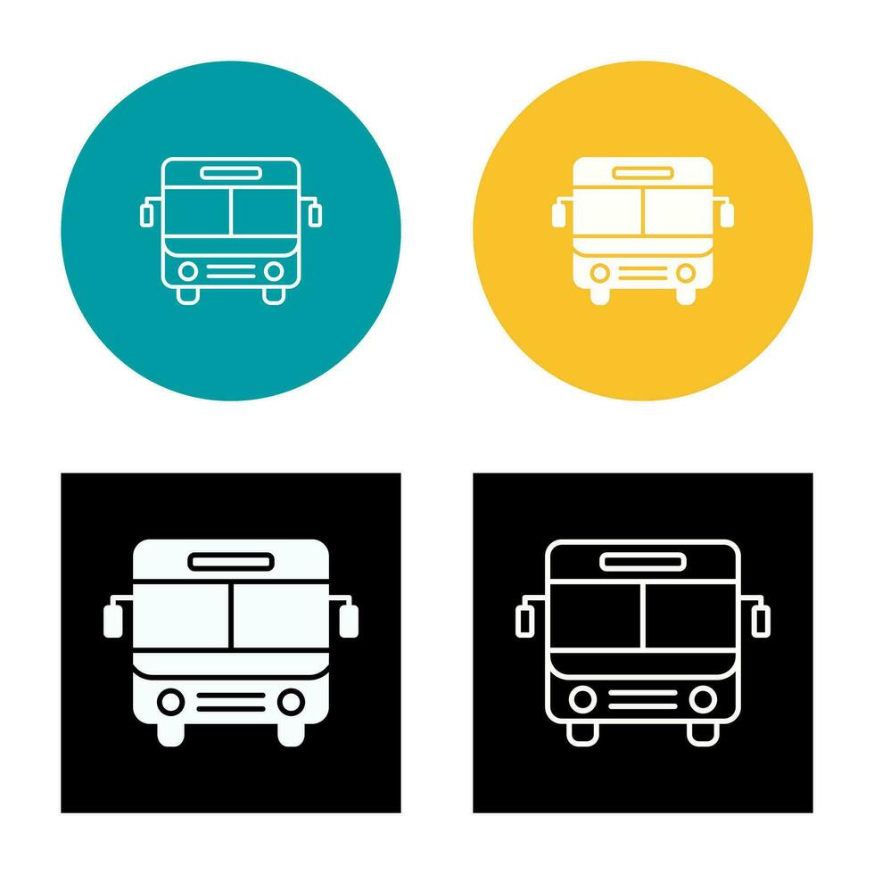 bus vector pictogram