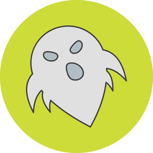 vector ghost pictogram