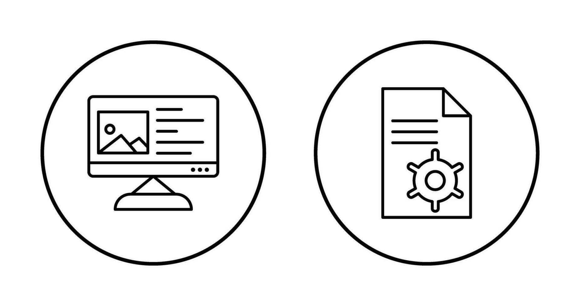 inhoud planning en inhoud beheer icoon vector