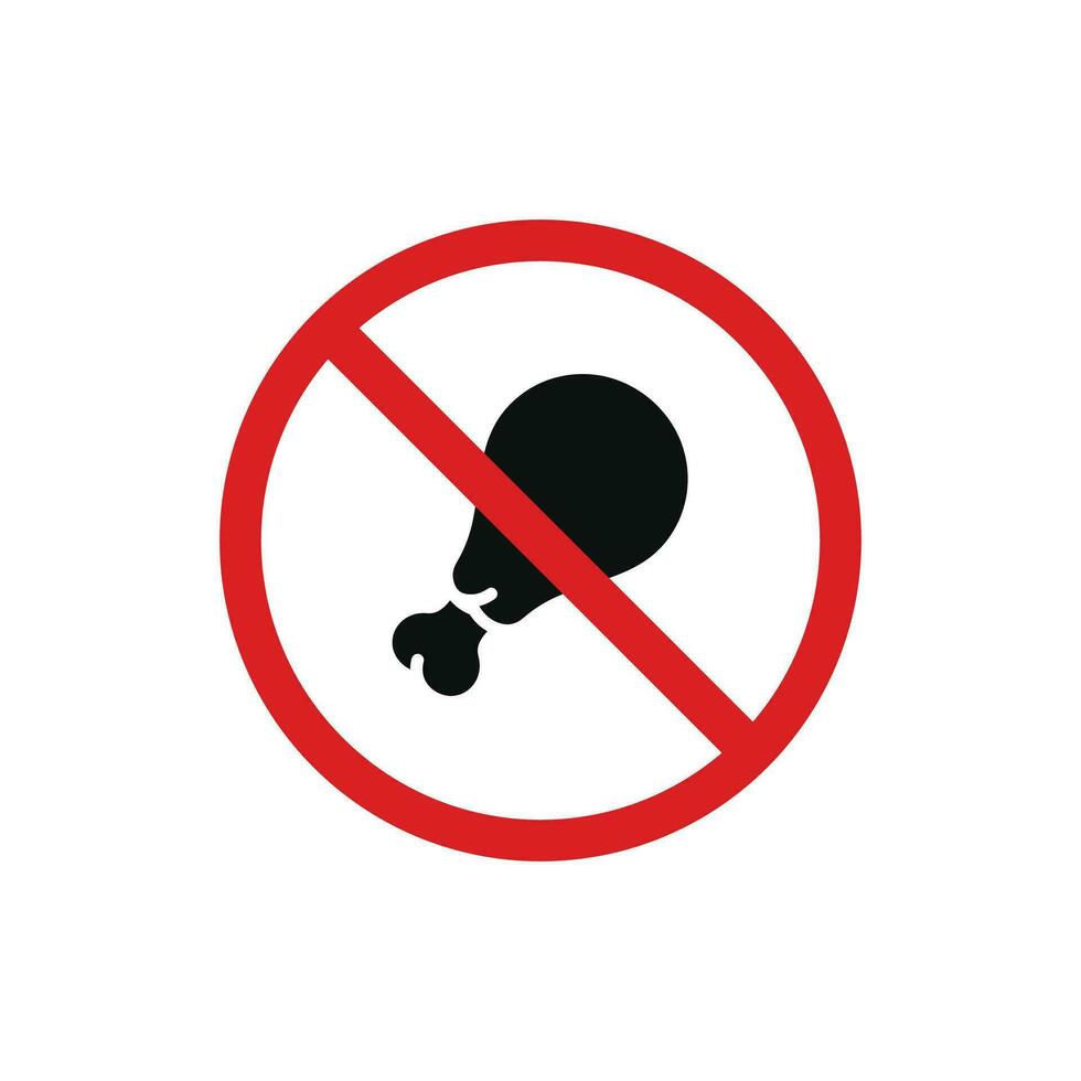 Nee kip been toegestaan icoon teken symbool geïsoleerd Aan wit achtergrond. Nee voedsel teken symbool vector