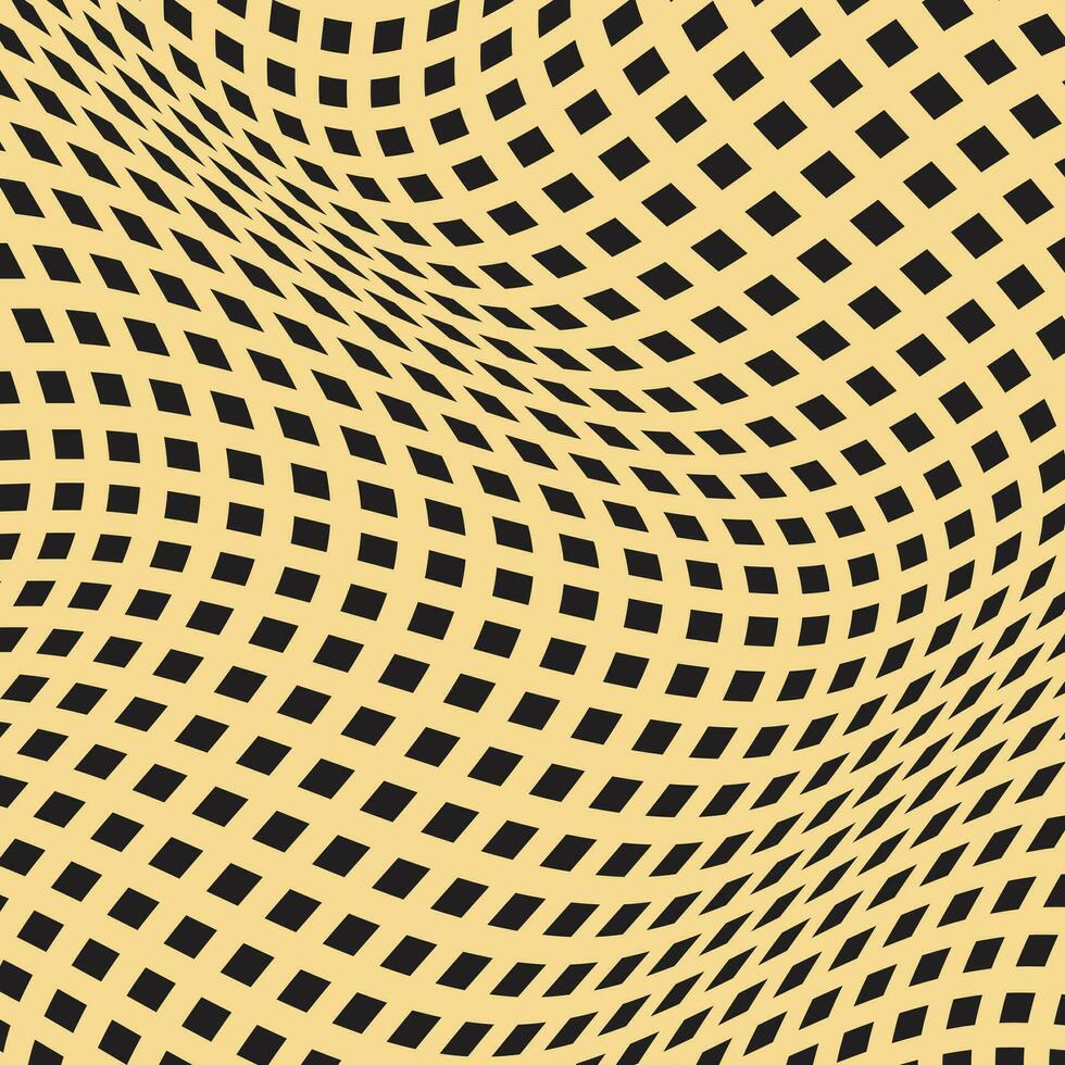 abstract zwart plein punt Golf patroon illustratie. vector
