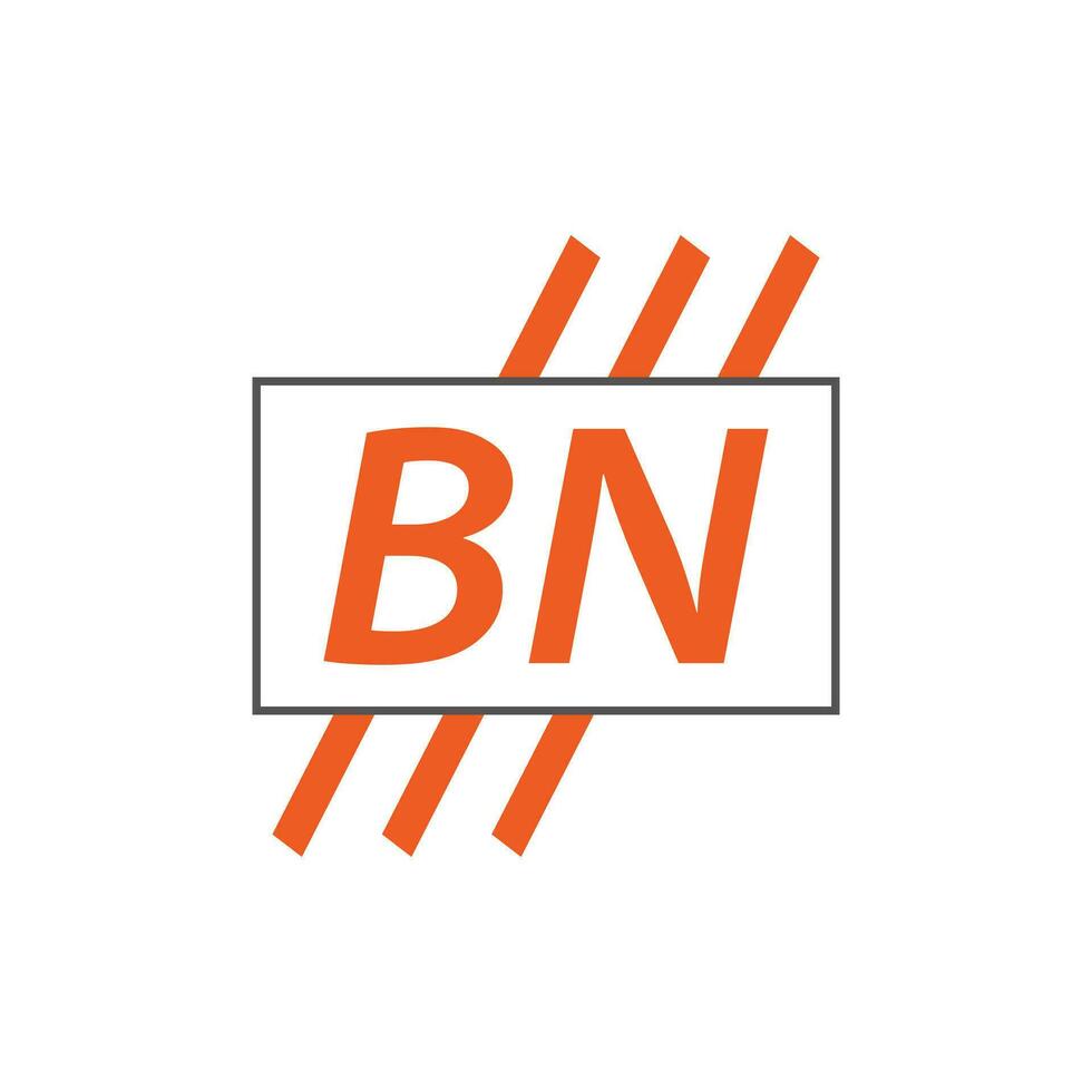 brief miljard logo. b n. miljard logo ontwerp vector illustratie voor creatief bedrijf, bedrijf, industrie