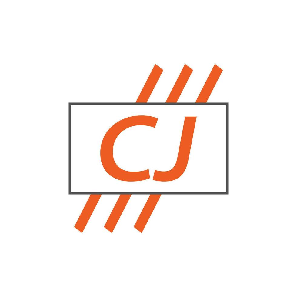 brief cj logo. c j. cj logo ontwerp vector illustratie voor creatief bedrijf, bedrijf, industrie. pro vector