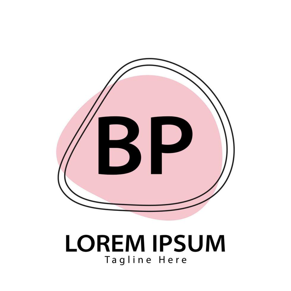 brief bp logo. b p. bp logo ontwerp vector illustratie voor creatief bedrijf, bedrijf, industrie