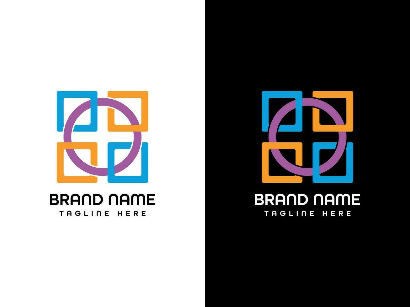 patroon logo ontwerp vector