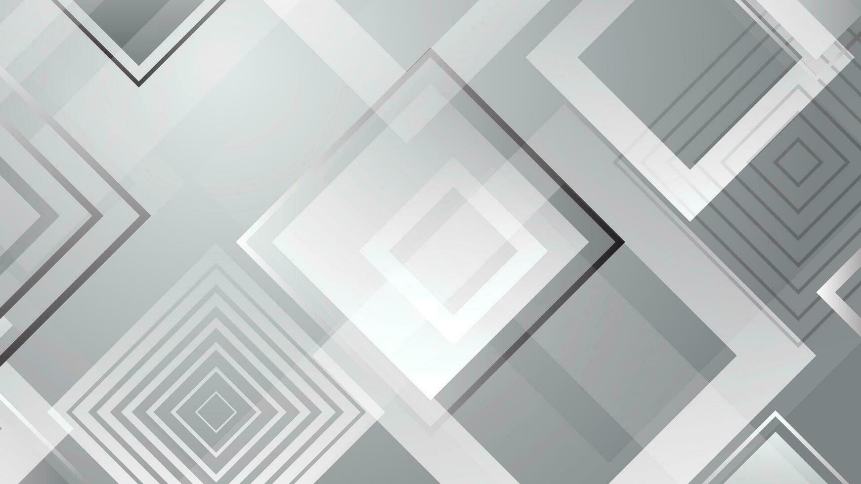 abstract elegant grijs en wit pleinen patroon achtergrond vector