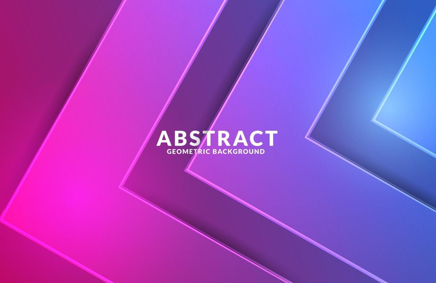 abstracte geometrische achtergrond met moderne verloopkleur vector