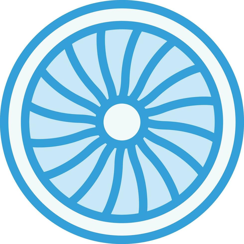 turbine vector pictogram ontwerp illustratie