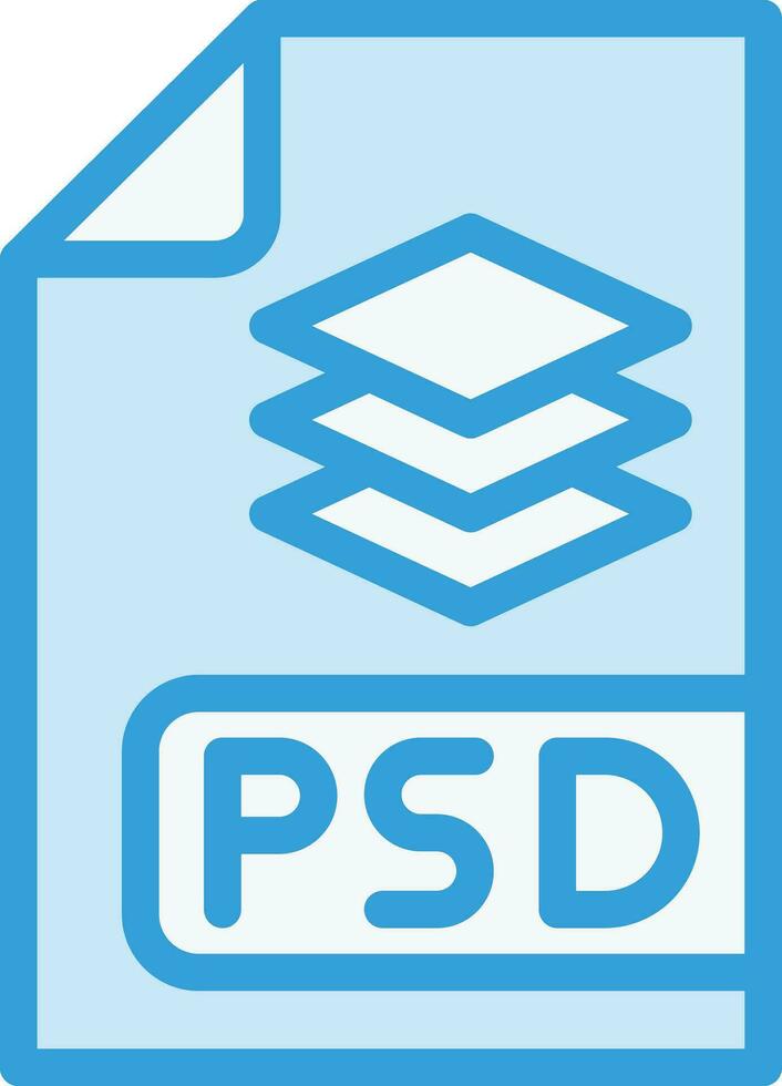 psd het dossier vector icoon ontwerp illustratie