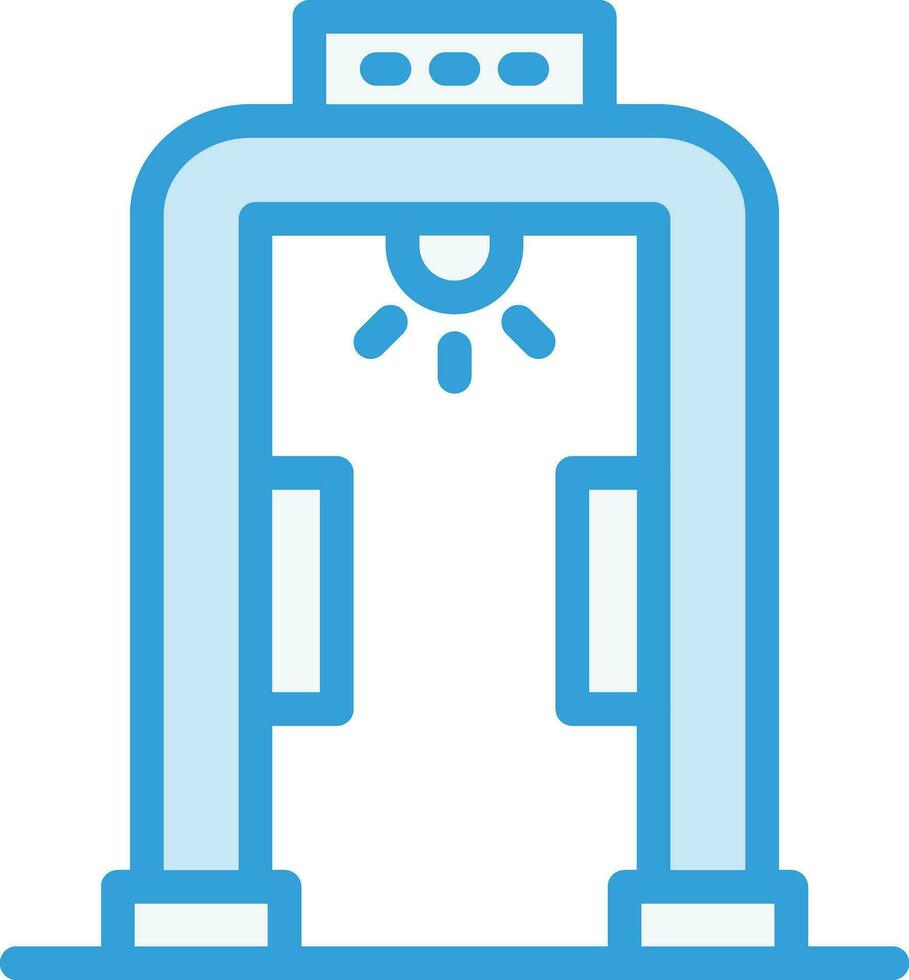 metaaldetector vector pictogram ontwerp illustratie