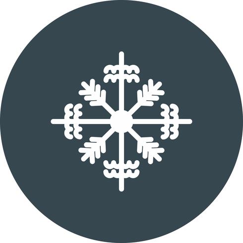 vector sneeuwvlok pictogram