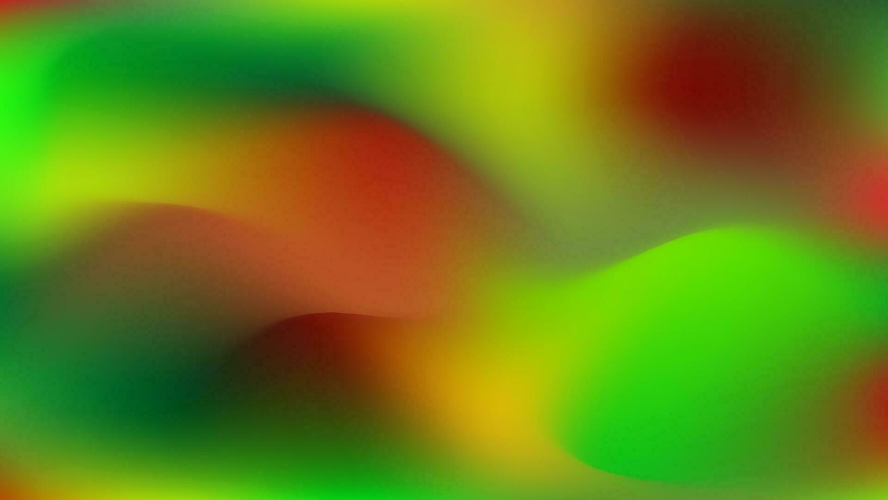 Golf helling maas abstract achtergrond in Kerstmis kleur palet. rood groen geel kleur willekeurig effect psychedelisch mengsel behang. vector