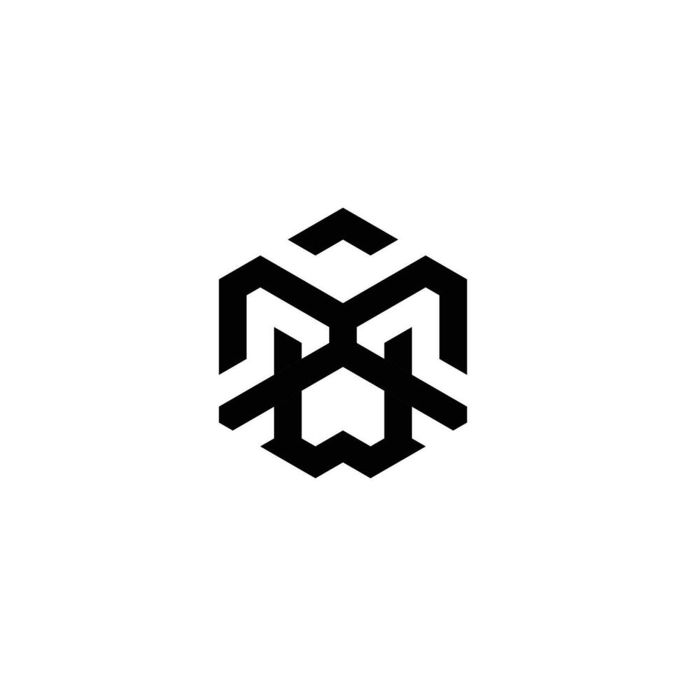 monogram brief mxw modern eerste logo ontwerp ,mxw gekoppeld cirkel hoofdletters monogram logo vector