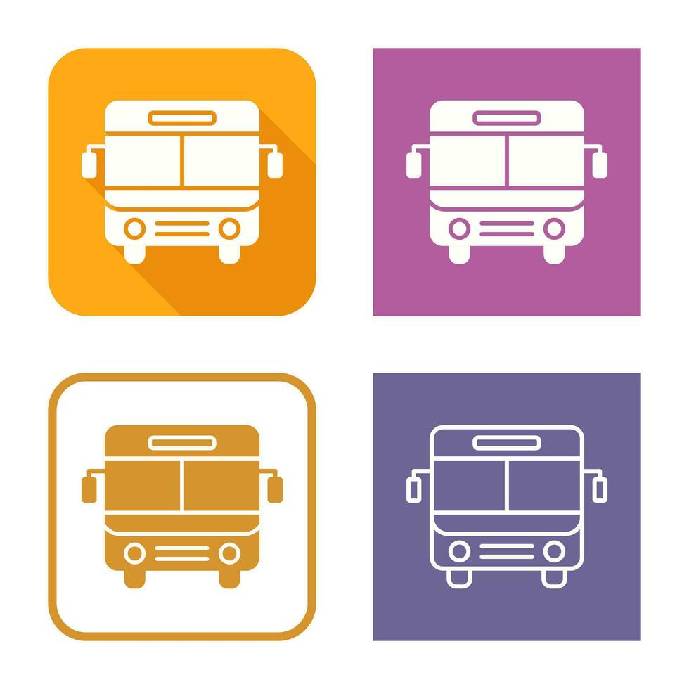 bus vector pictogram