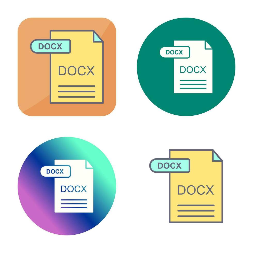 docx vector icoon