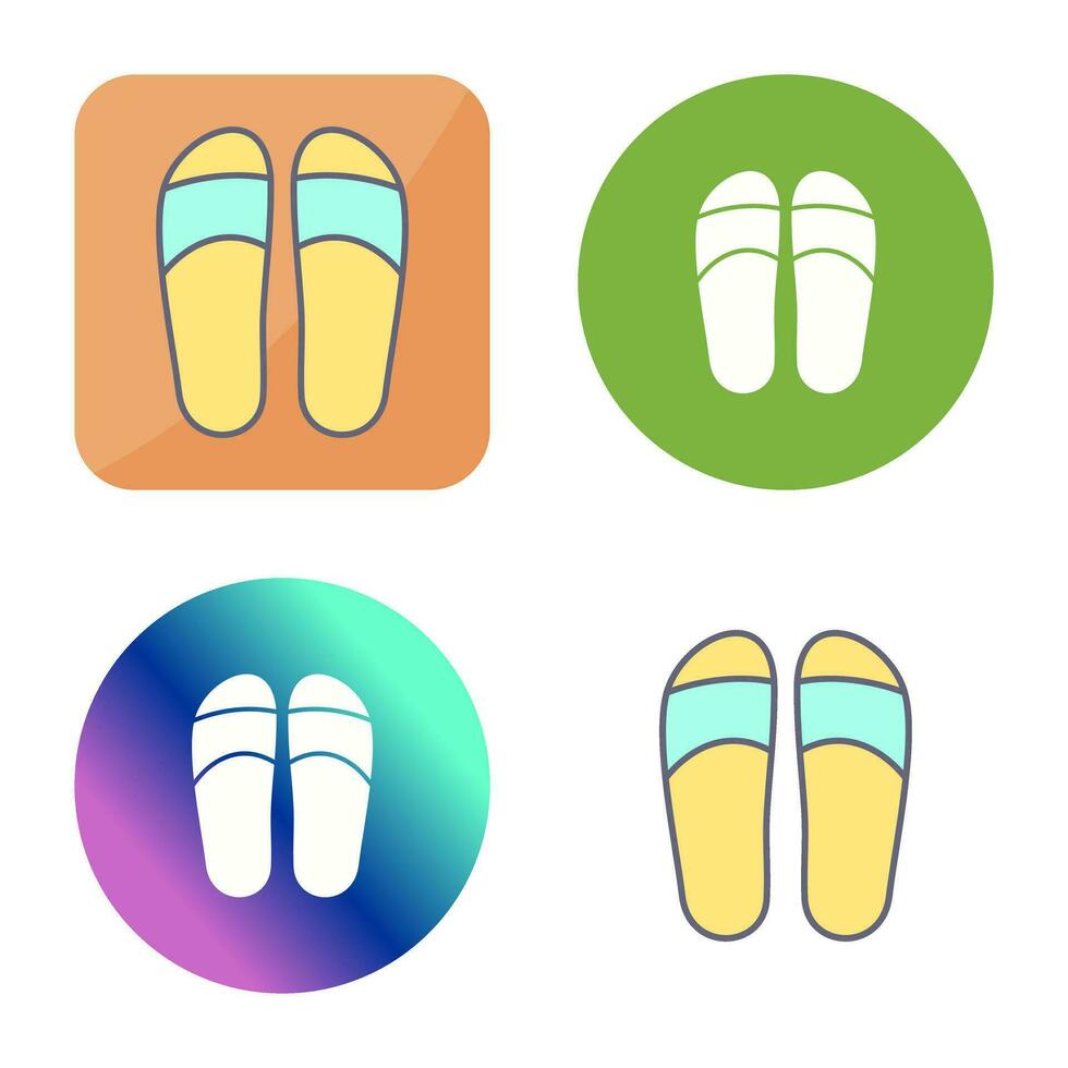 slippers vector icoon