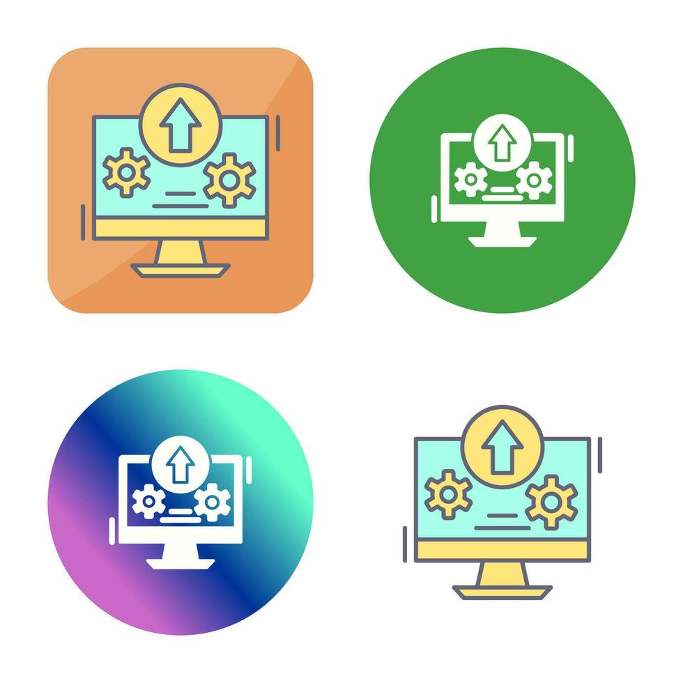 upload vector pictogram