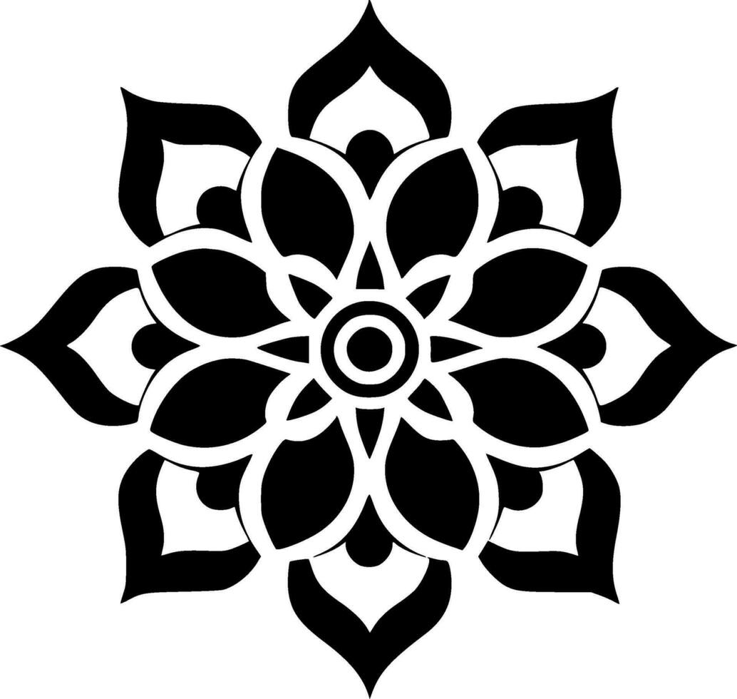 mandala - hoog kwaliteit vector logo - vector illustratie ideaal voor t-shirt grafisch
