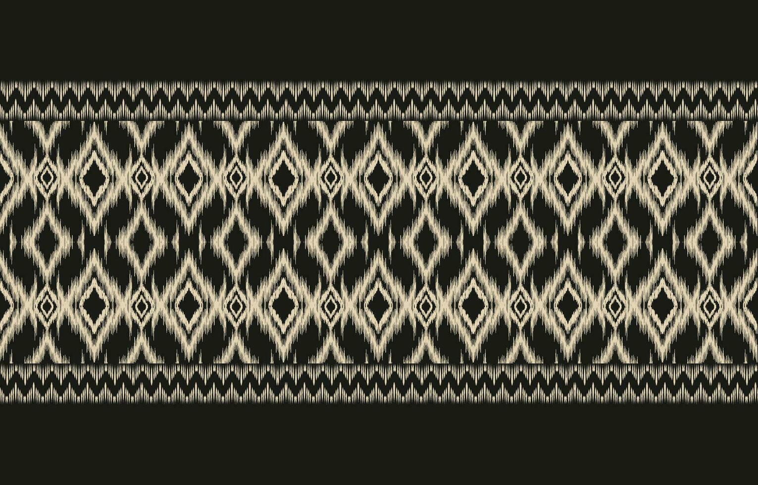 etnisch abstract ikat kunst. aztec ornament afdrukken. meetkundig etnisch patroon naadloos kleur oosters. ontwerp voor achtergrond ,gordijn, tapijt, behang, kleding, inpakken, batik, vector illustratie.