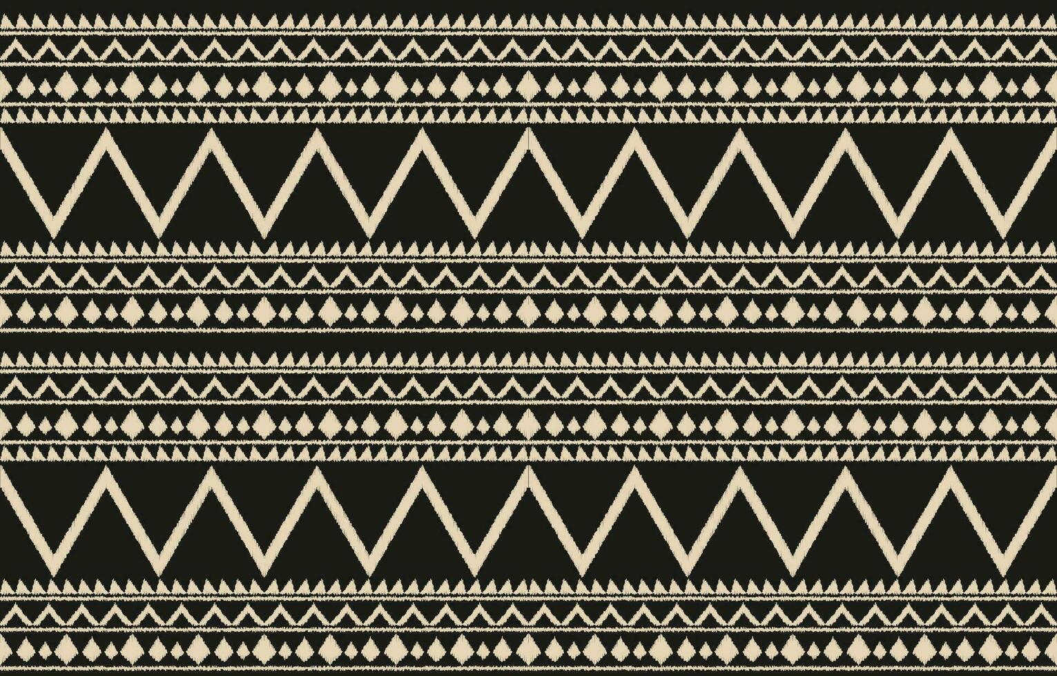 etnisch abstract ikat kunst. aztec ornament afdrukken. meetkundig etnisch patroon naadloos kleur oosters. ontwerp voor achtergrond ,gordijn, tapijt, behang, kleding, inpakken, batik, vector illustratie.