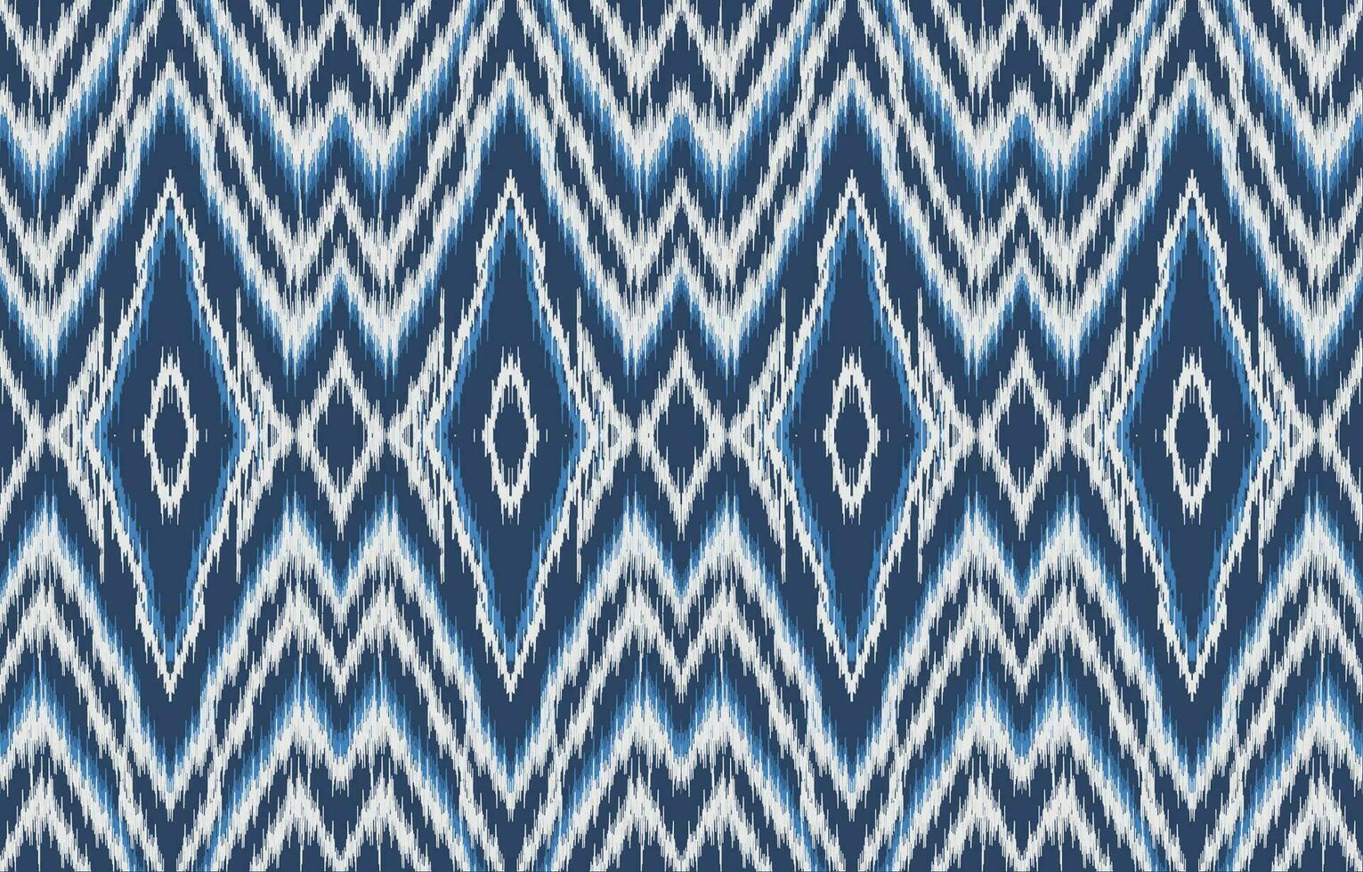 etnisch abstract ikat kunst. aztec ornament afdrukken. meetkundig etnisch patroon naadloos kleur oosters. ontwerp voor achtergrond ,gordijn, tapijt, behang, kleding, inpakken, batik, vector illustratie.