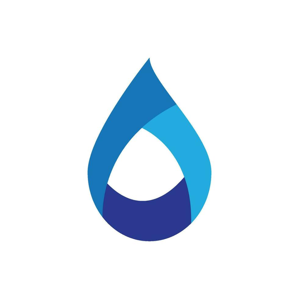 waterdruppel logo sjabloon vector