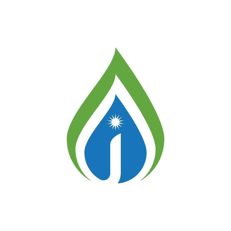 waterdruppel logo sjabloon vector