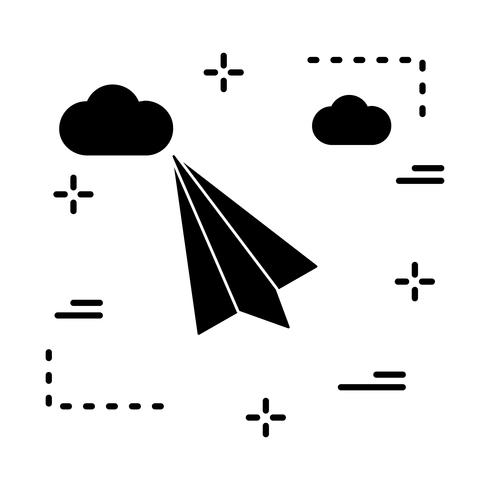 vector vliegtuig pictogram