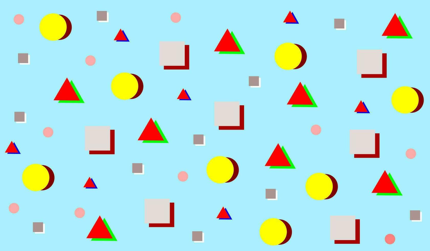 conceptuele patroon stijl fruit citroen en watermeloen Aan blauw achtergrond.vierkant patroon. abstract achtergrond. behang ,poster ,ansichtkaart en Hoes boek.schattig concept. pastel kleur. vector