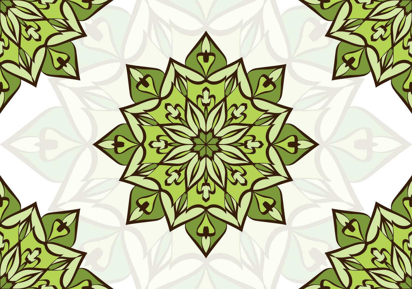 kleurrijk mandala achtergrond sier, arabesk stijl met gouden arabesk patroon stijl. decoratief mandala ornament voor afdrukken, brochure, banier, omslag, poster, uitnodiging kaart vector