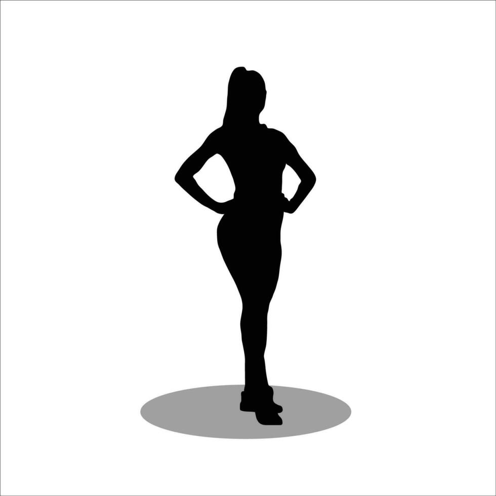 Dames silhouet vector