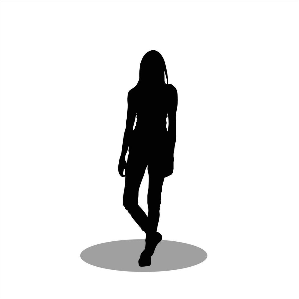 Dames silhouet vector