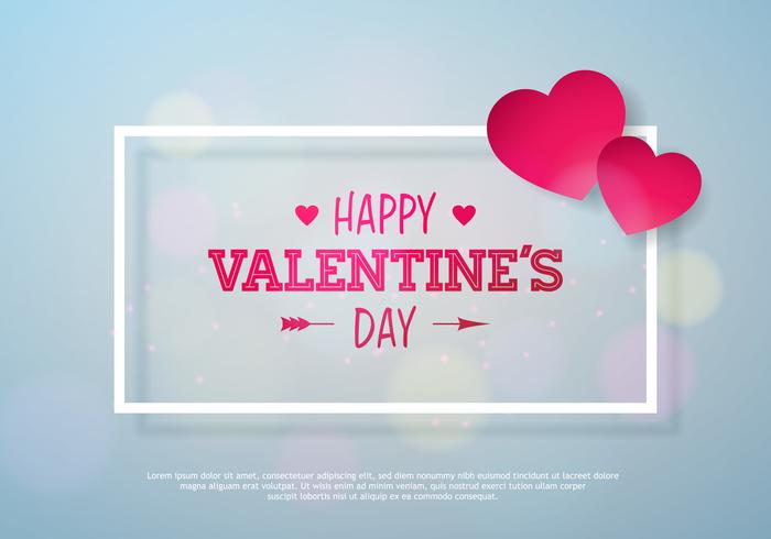 Happy Valentijnsdag ontwerp vector