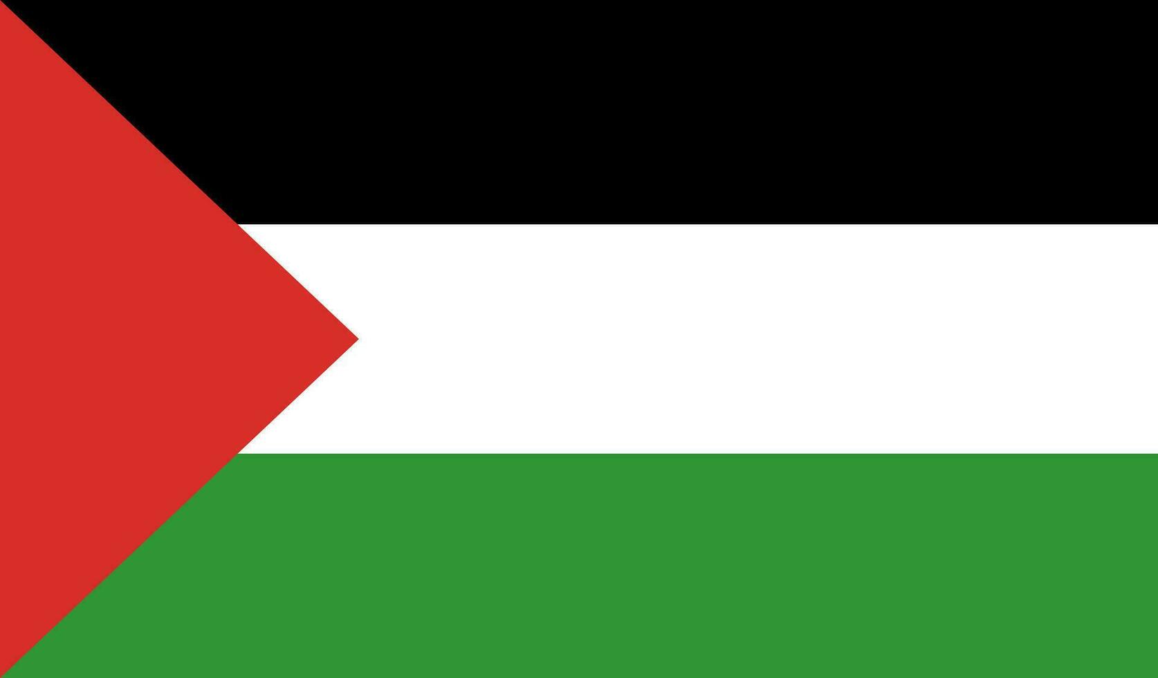 Palestina nationaal vlag vector icoon. opslaan Palestina. wij ondersteuning Palestina.