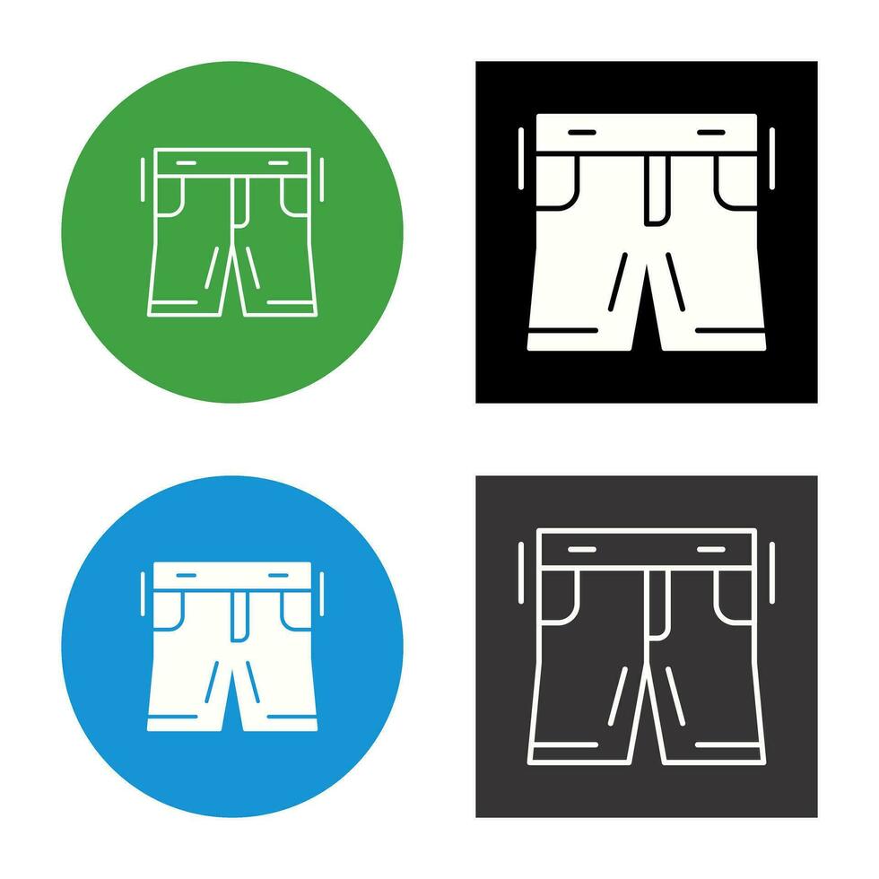 korte broek vector pictogram