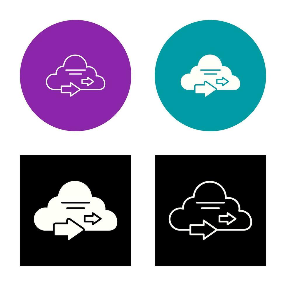 cloud computing vector icon