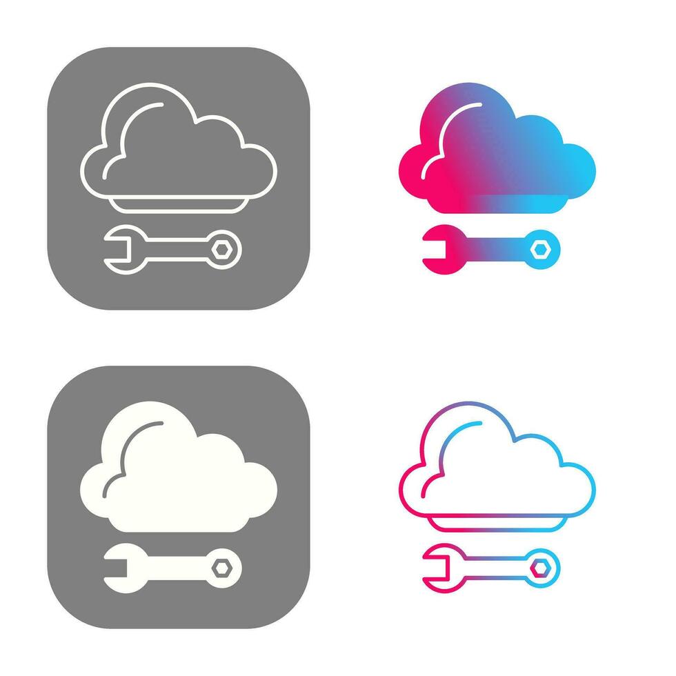 cloud computing vector icon