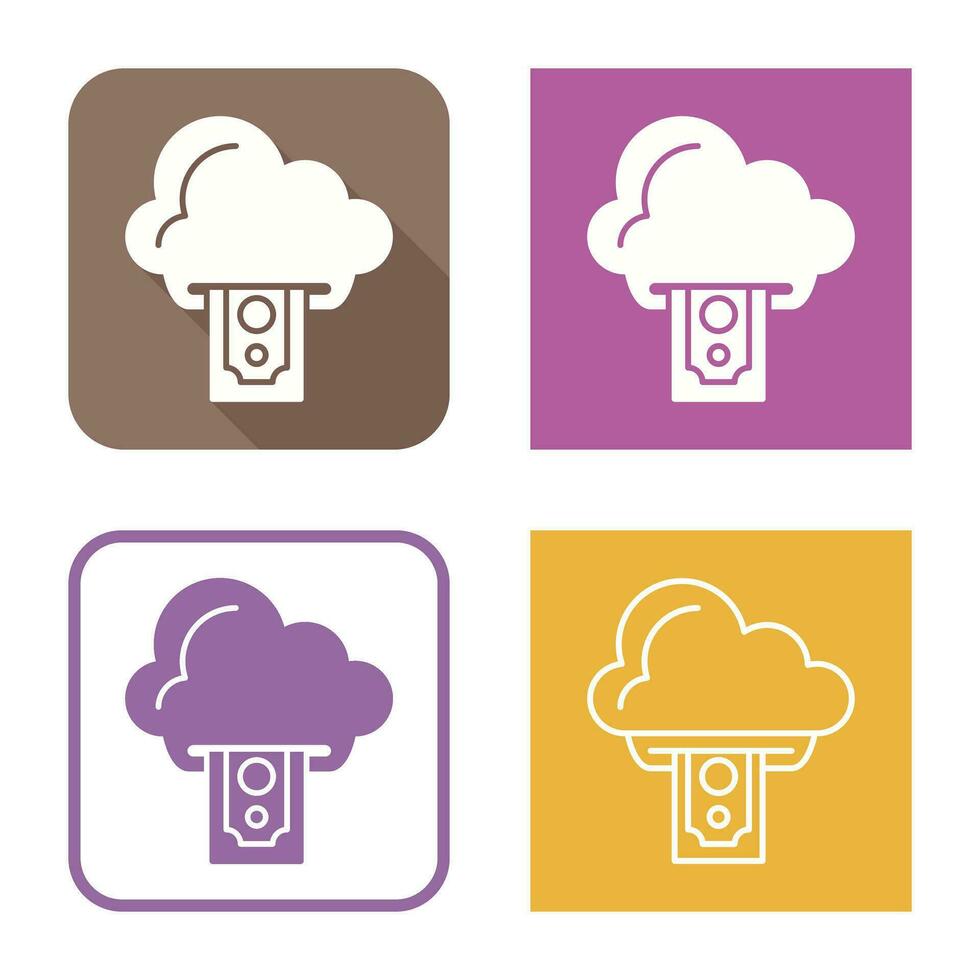 cloud computing vector icon