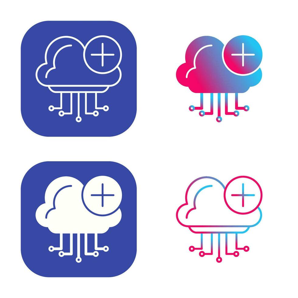 cloud computing vector icon