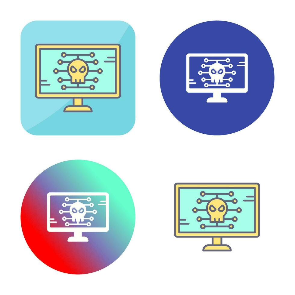 malware vector pictogram