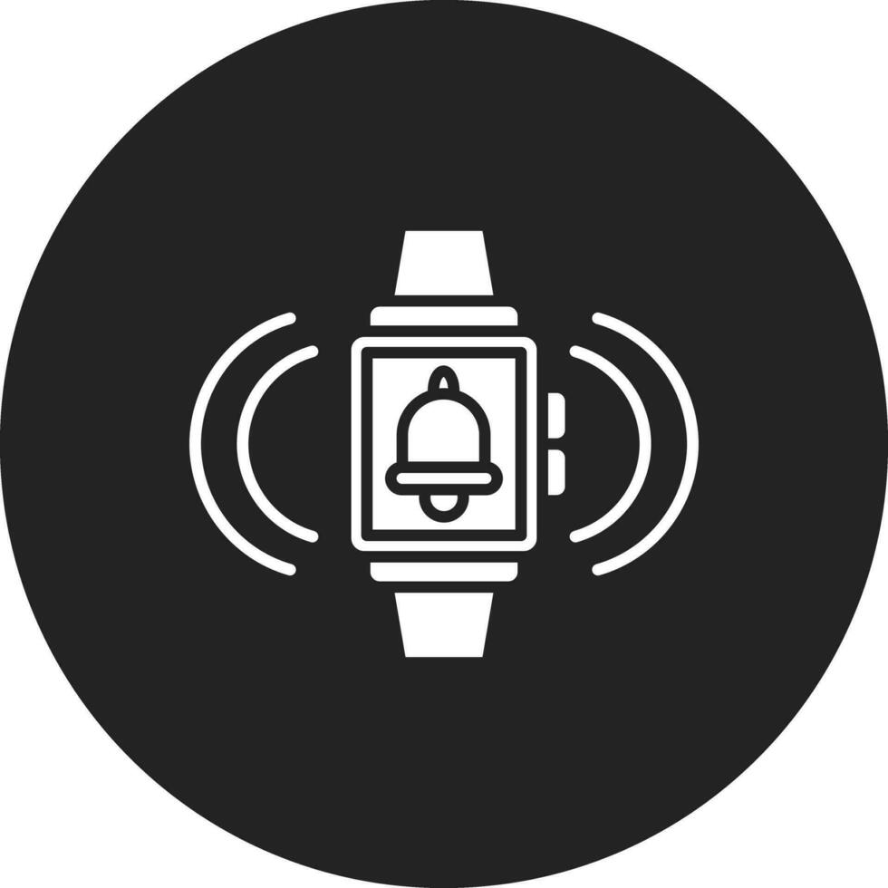 SmartWatch alarm vector icoon