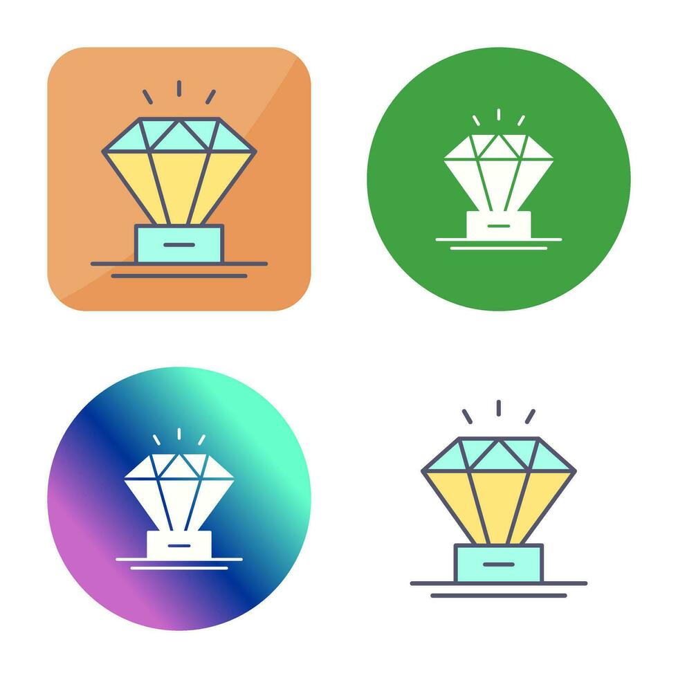 diamant vector pictogram