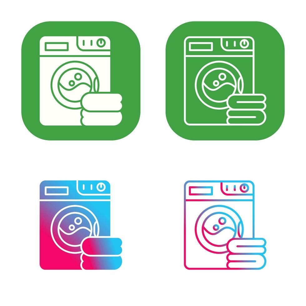 wasmachine vector pictogram