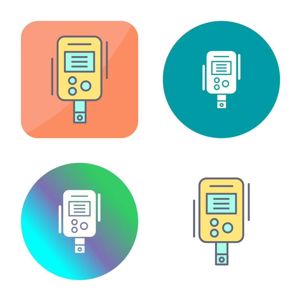 diabetes test vector icoon