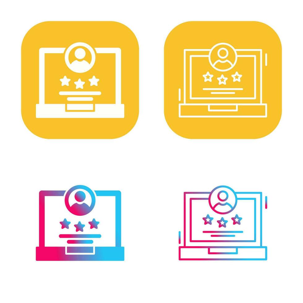 beoordeling vector pictogram