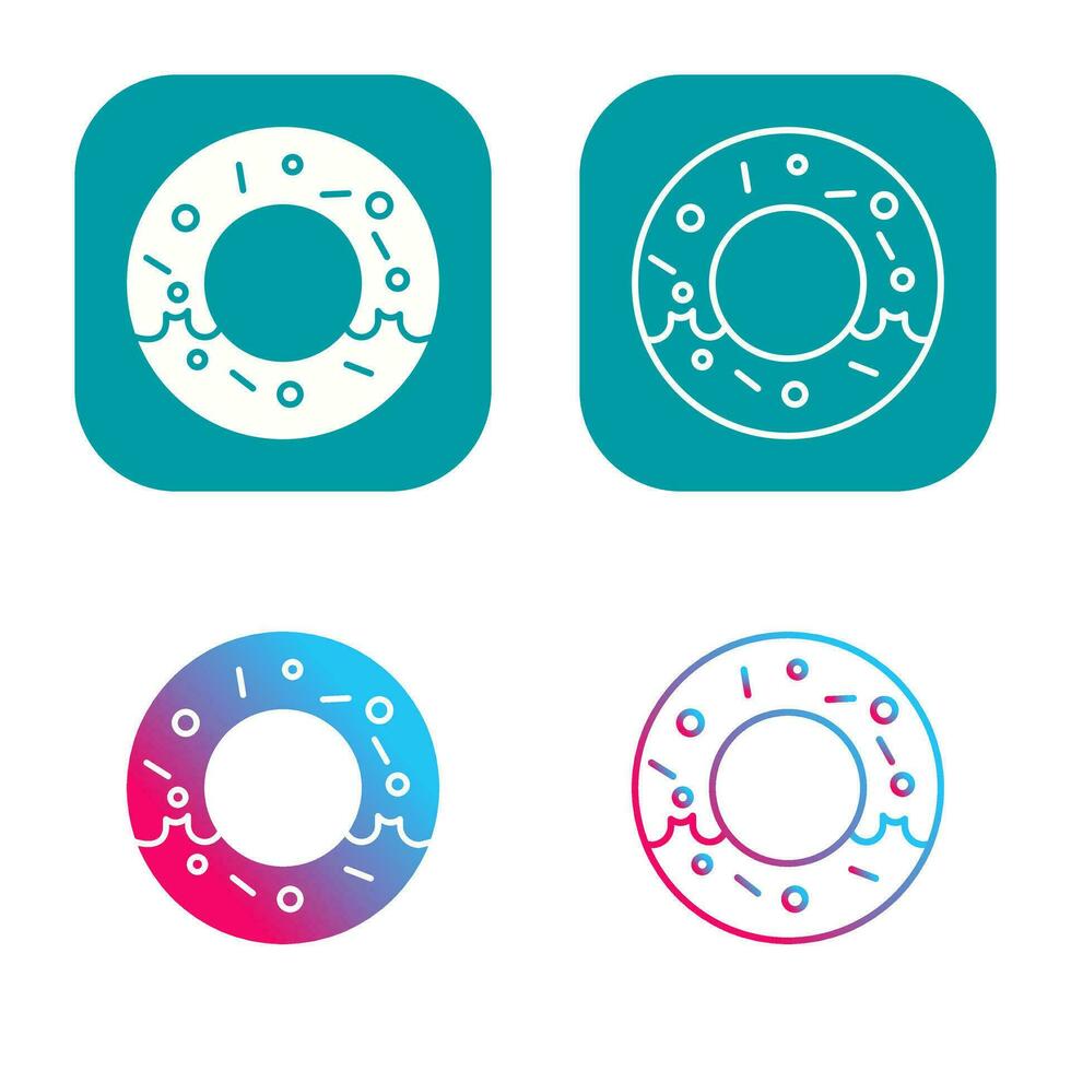 donut vector icoon