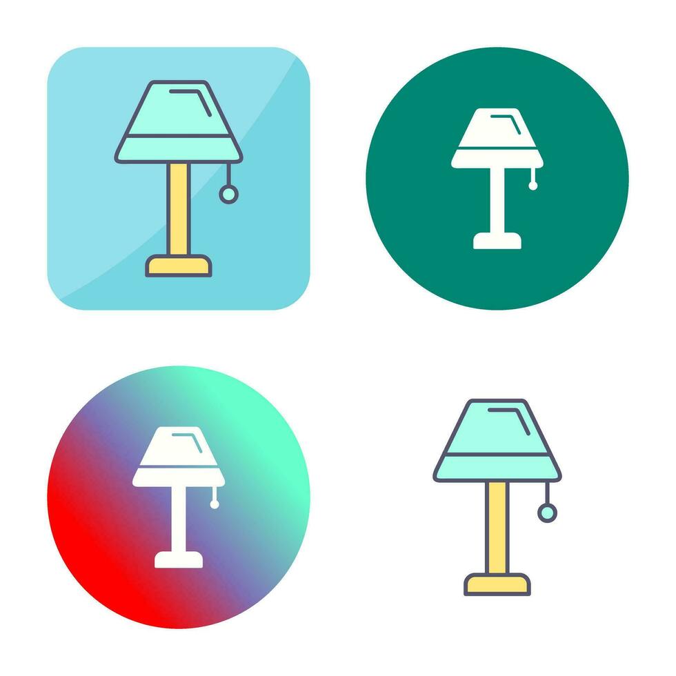 lamp vector icoon