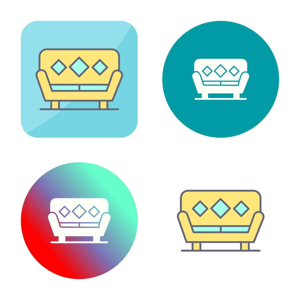 sofa vector icoon